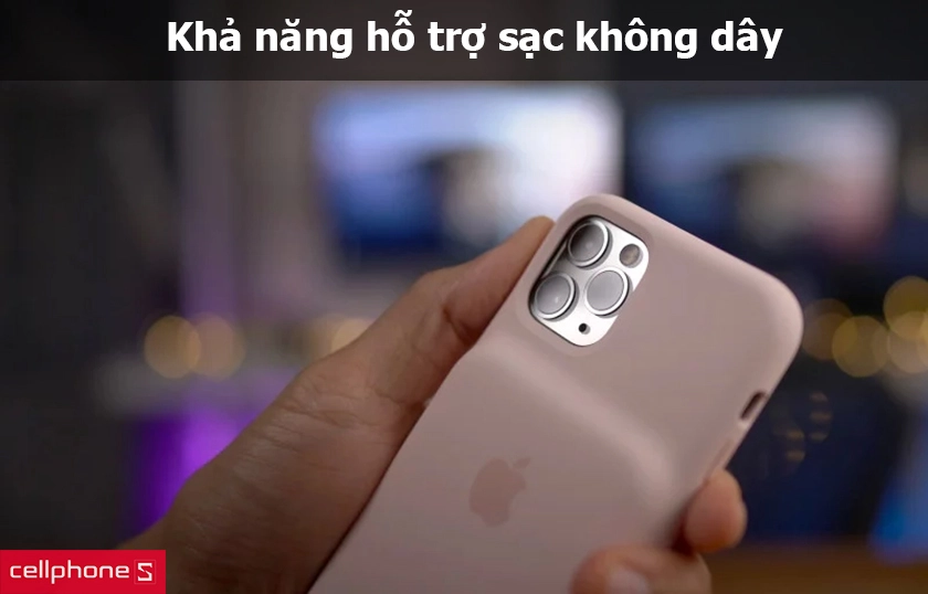 hỗ trợ sạc không dây