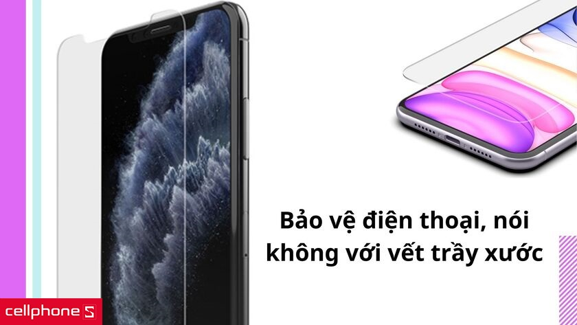 Kính cường lực iPhone 12 Pro Max Belkin trong suốt