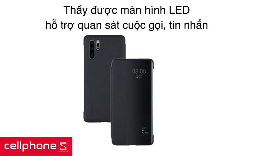 Thấy được màn hình LED, hỗ trợ quan sát cuộc gọi, tin nhắn