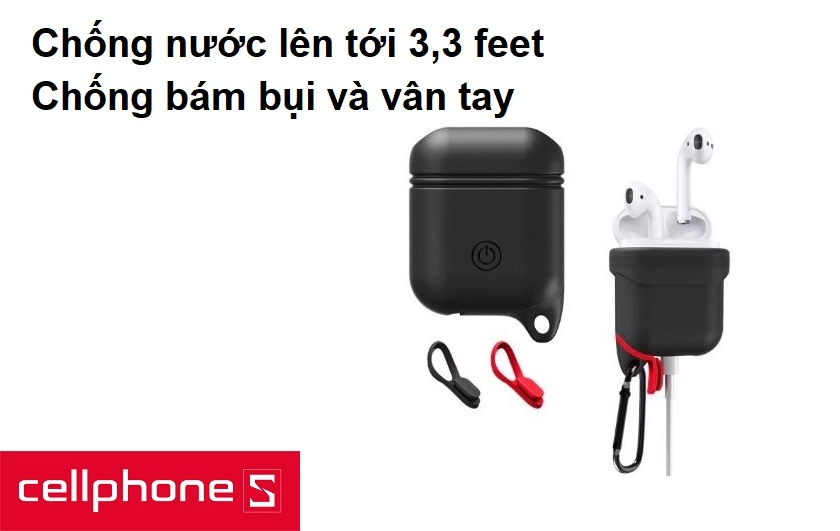 Chống nước lên tới 3,3 feet, chống bám bụi và vân tay