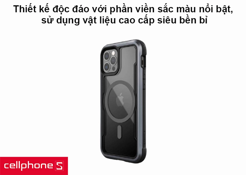Ốp lưng iPhone 12 Pro Max Raptic Shield Pro Magnet