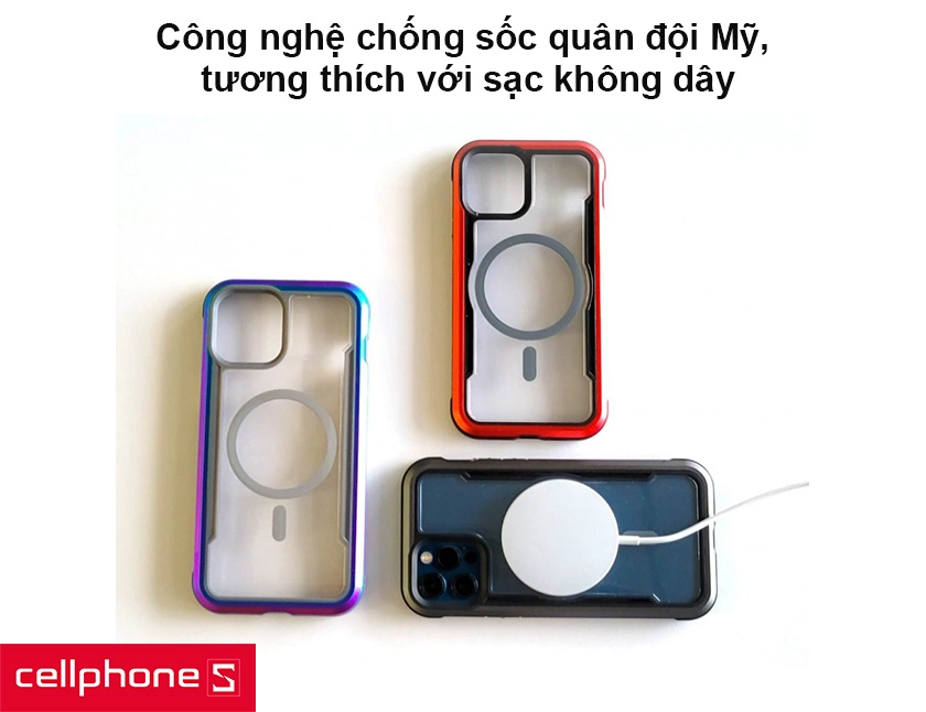 Ốp lưng iPhone 12 Pro Max Raptic Shield Pro Magnet