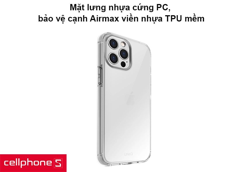Ốp lưng iPhone 12 Pro Max UniQ Heldro Antimicrobial