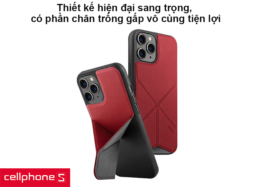 Ốp lưng iPhone 12 Pro Max UniQ Hybrid Transforma