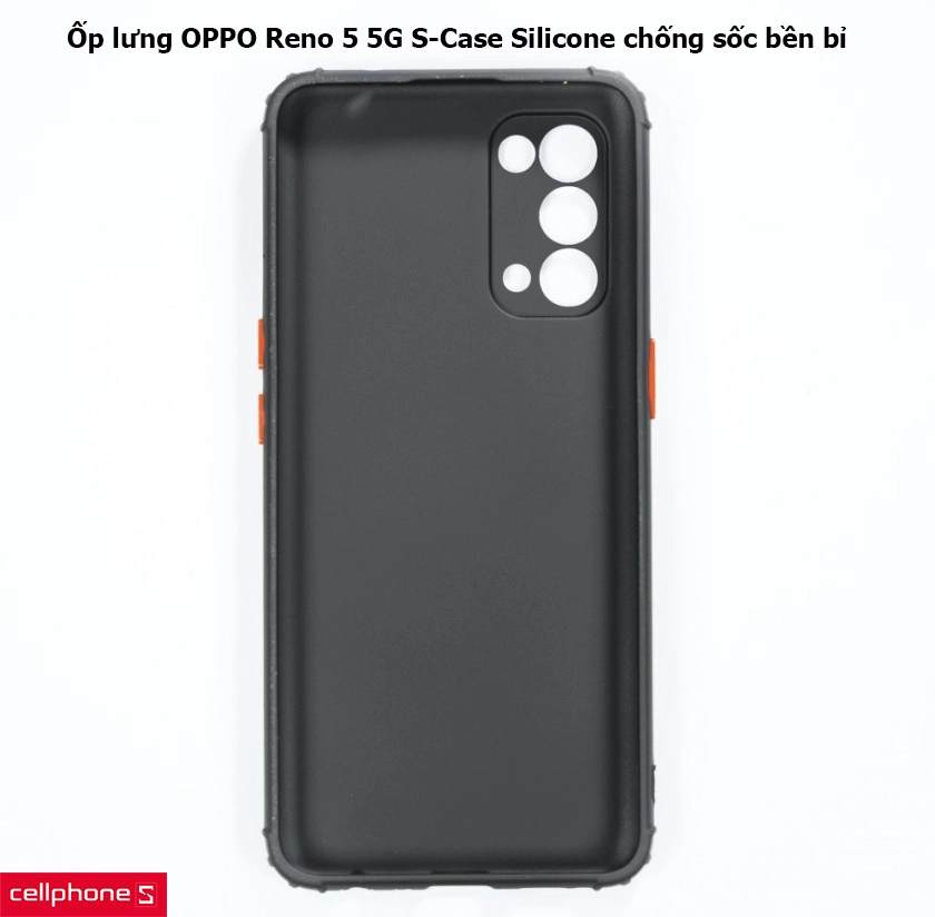 Ốp lưng OPPO Reno 5 5G S-Case Silicone chống sốc
