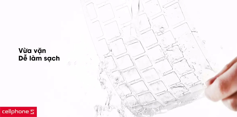 Phủ phím Wiwu TPU Keyboard Protector cho Macbook Pro 2020 13 / 16 inch