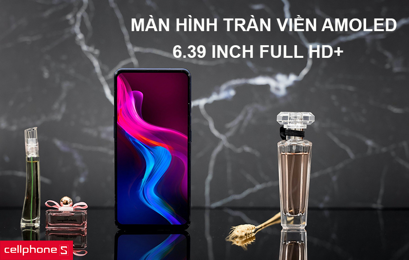 Thiết kế mặt lưng kính cường lực cùng màn hình tràn viền