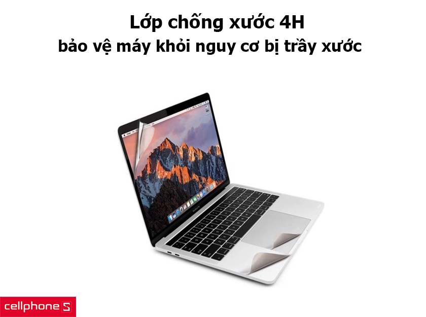 hiển thị trong suốt, lớp chống xước 4H