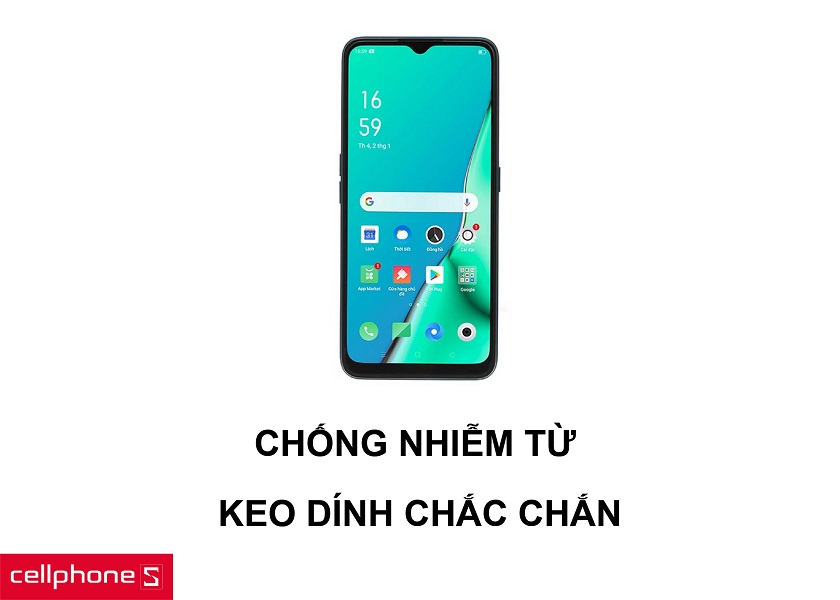 Keo dán dính chắc chắn cùng độ nhận dạng cao, chống nhiễm từ làm loạn cảm ứng