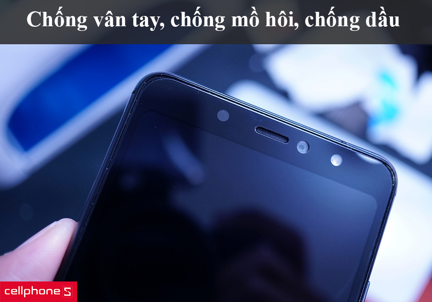 Chống vân tay, chống mồ hôi, chống dầu