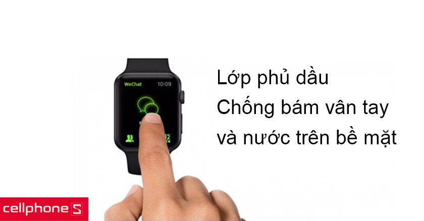 chống bám vân tay