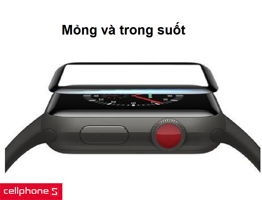 Miếng dán chống va đập S-case trong suốt 