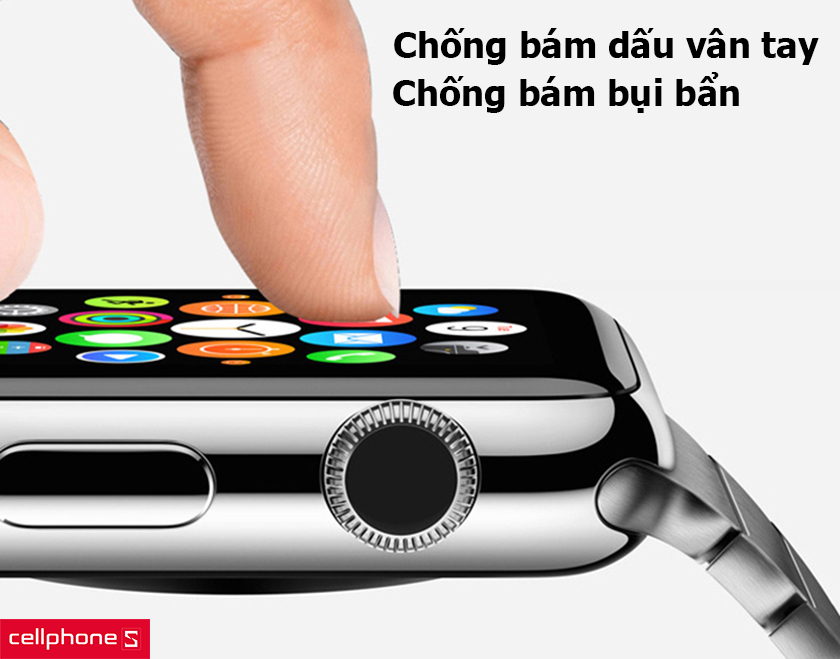 chống bám dấu vân tay
