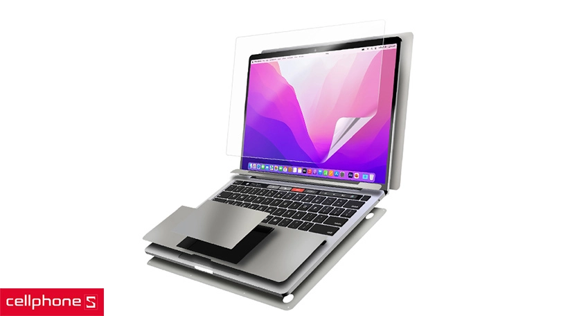 Khả năng bảo vệ của Dán Macbook Air M2 2022 13 inch Mocoll 5 in 1