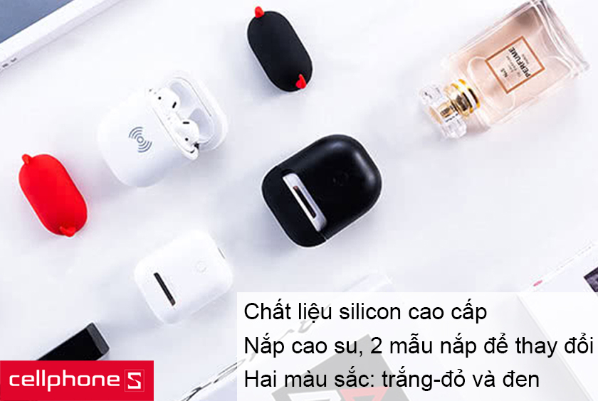Sản phẩm được làm từ chất liệu silicon cao cấp, có độ đàn hồi cao, chống va đập tốt