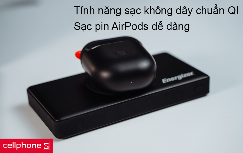 tích hợp tính năng sạc không dây chuẩn QI