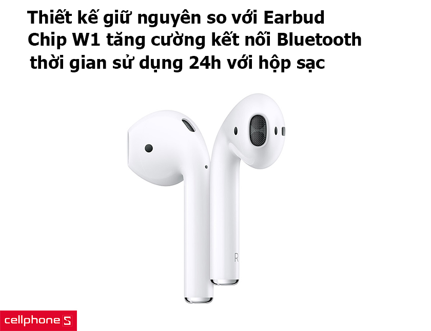 Apple AirPods – Chiếc tai nghe không dây tiện lợi và gần gũi