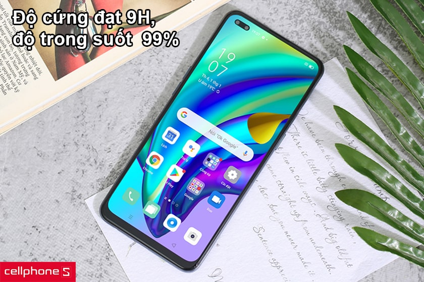Độ cứng đạt 9H, độ trong suốt lên đến 99%