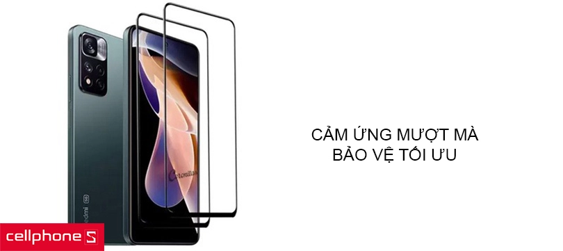Cảm ứng mượt mà, bảo vệ tối ưu