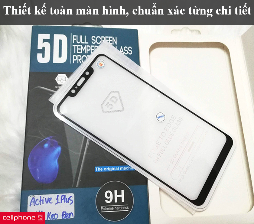 Thiết kế toàn màn hình, chuẩn xác đến từng chi tiết