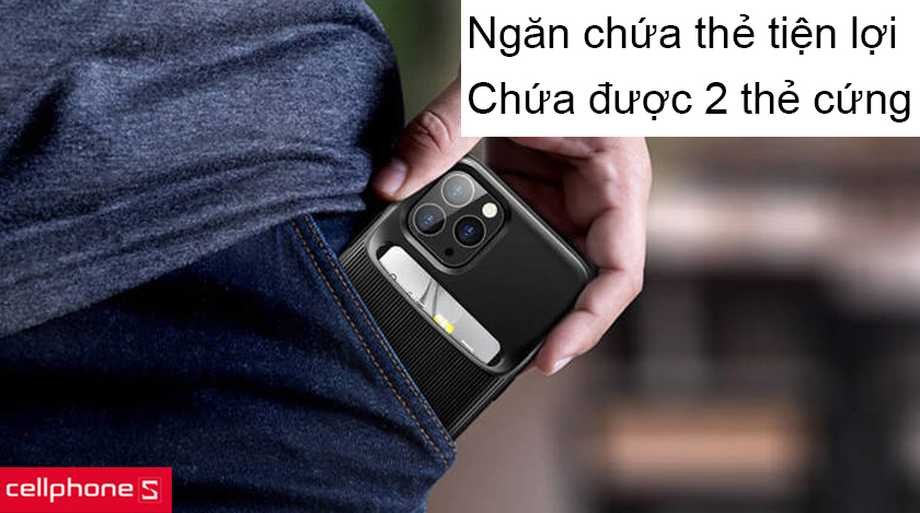 Ngăn chứa thẻ tiện lợi – bỏ túi những thứ cần thiết