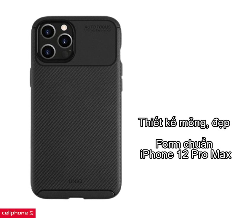 Ốp lưng iPhone 12 Pro Max UniQ Hybrid Hexa