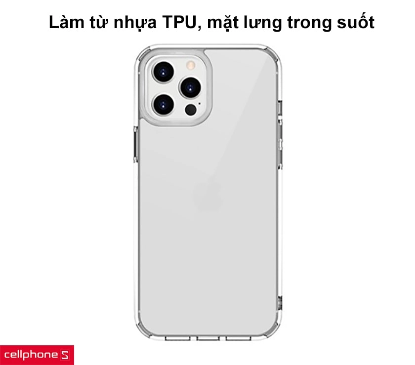 Ốp lưng iPhone 12 Pro Max UniQ Hybrid Lifepro Xtreme Antimicrobial Clear