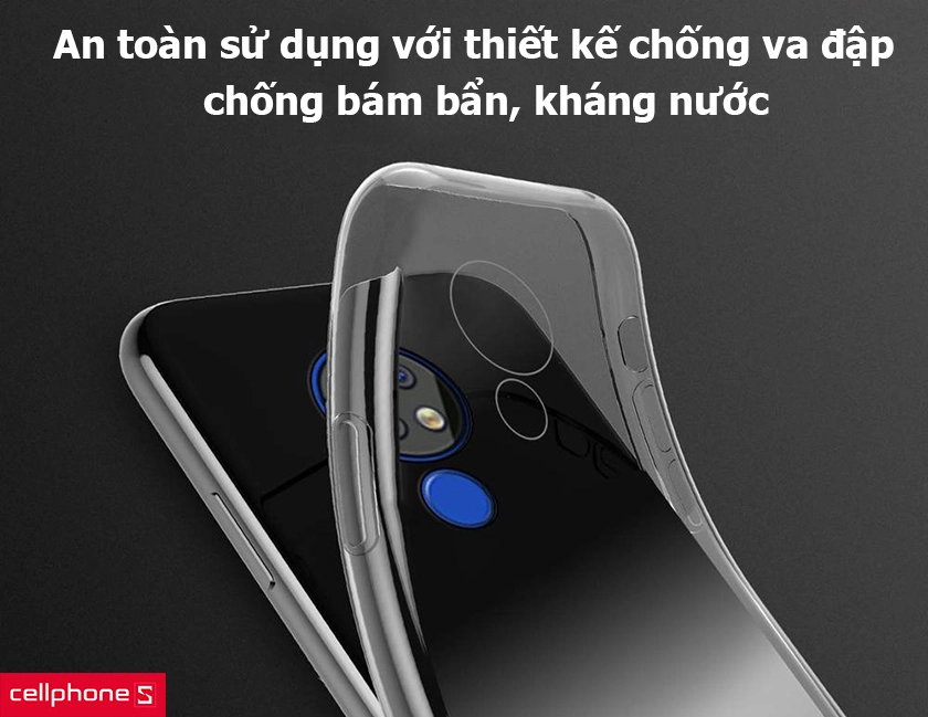 An toàn sử dụng với thiết kế chống va đập tốt, chống bám bẩn, kháng nước
