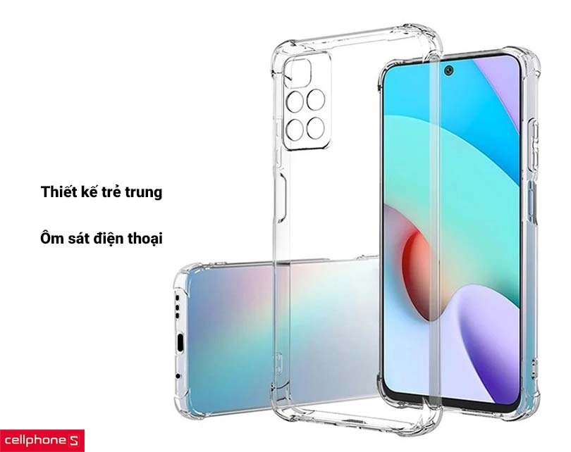 Đánh giá thiết kế ốp lưng Xiaomi Redmi 10 OU Trong