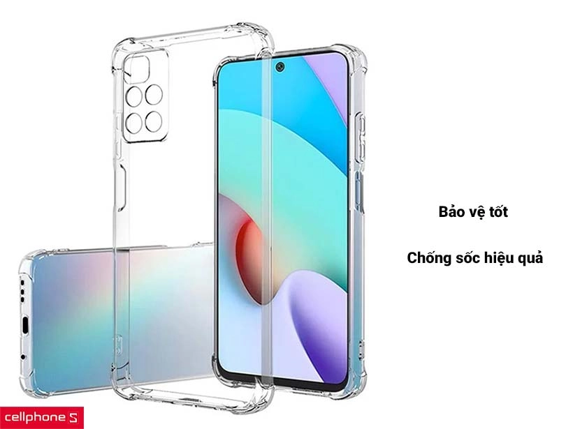 Đánh giá khả năng bảo vệ ốp lưng Xiaomi Redmi 10 OU Trong