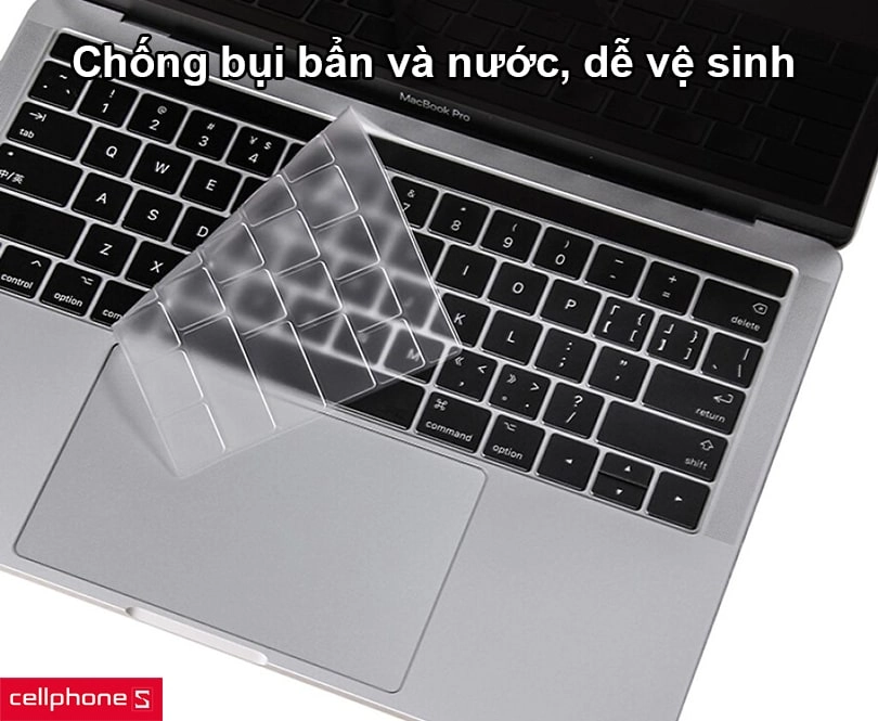 Phủ phím Wiwu TPU Keyboard Protector cho Macbook Air 2020 13 inch