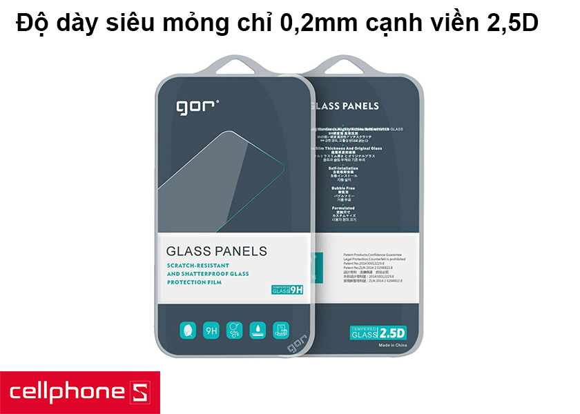 Siêu mỏng 0.2mm, trong suốt dán như không dán