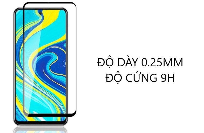 Độ dày 0,25mm, độ cứng 9H