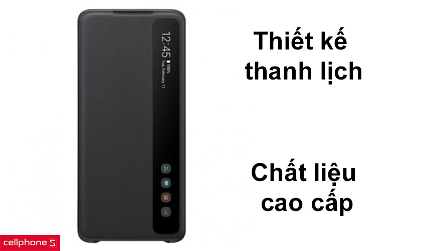 Thiết kế thanh lịch, chất liệu cao cấp