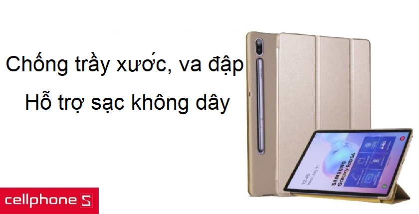 Chống trầy xước và va đập cực vượt trội, hỗ trợ sạc không dây