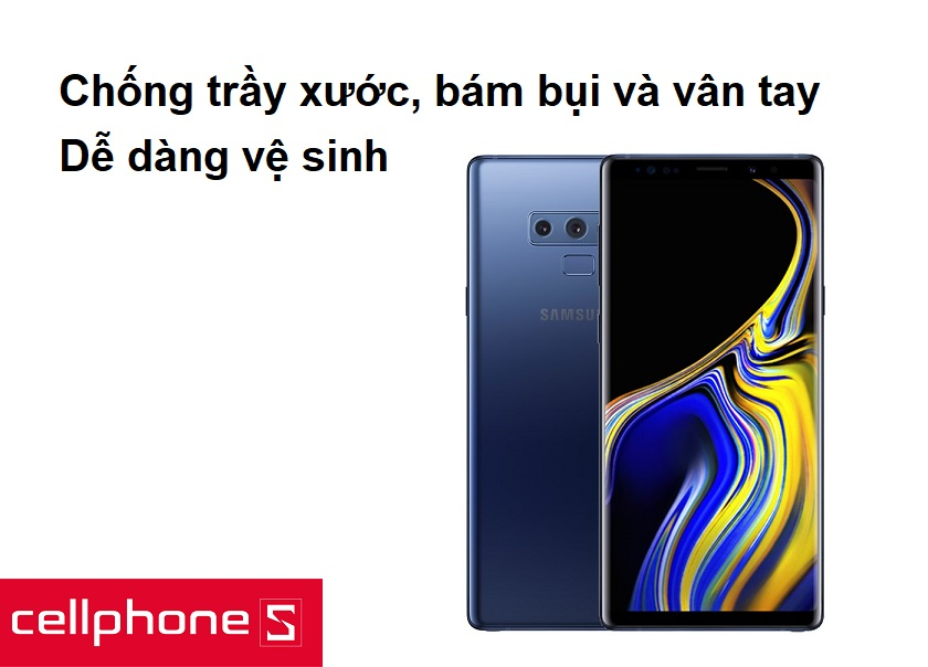 Chống trầy xước, bám bụi và vân tay