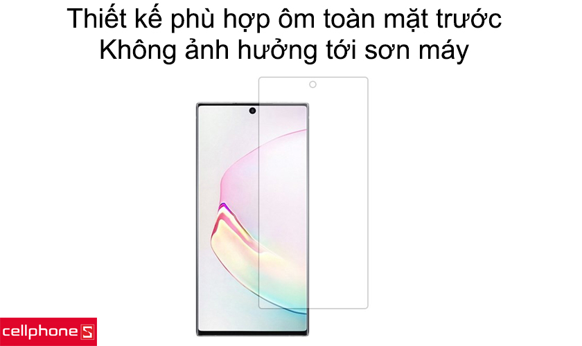 Thiết kế phù hợp ôm toàn mặt trước, không ảnh hưởng tới sơn máy