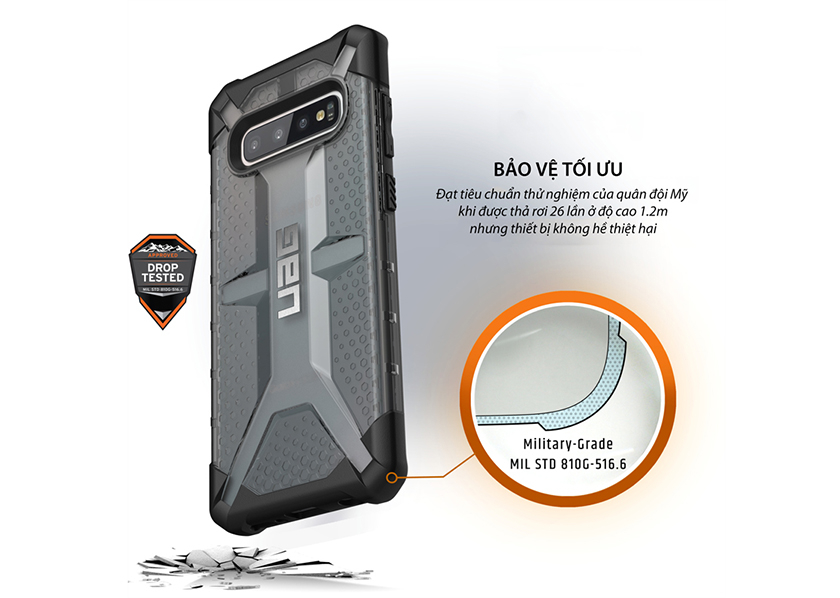 Thiết kế 3 lớp, viền dẻo TPU bảo vệ tối ưu