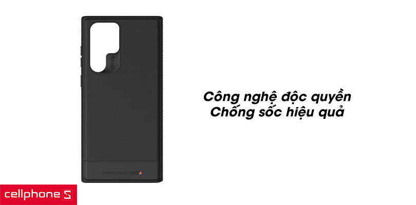Công nghệ độc quyền, chống sốc hiệu quả