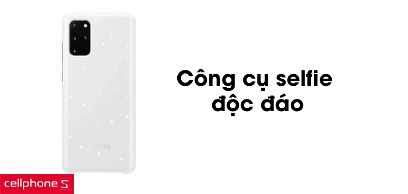 Trang bị nhiều đèn led ấn tượng, công cụ selfie độc đáo