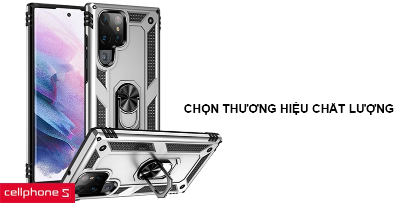 Chọn ốp lưng Samsung từ thương hiệu chất lượng