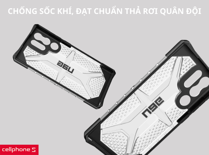 Ốp lưng Samsung Galaxy S22 Plus UAG chống sốc Plasma Ice