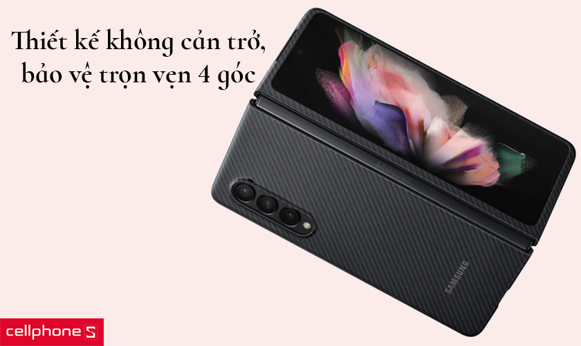 Ốp lưng Samsung Galaxy Z Fold3 Aramid Cover