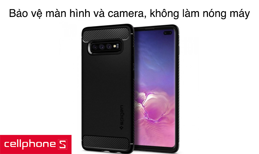 Bảo vệ màn hình và camera, không làm nóng máy