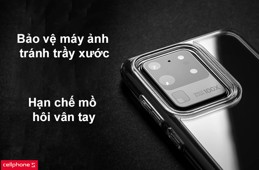 Bảo vệ máy ảnh tránh khỏi trầy xước, hạn chế mồ hôi vân tay bám dính