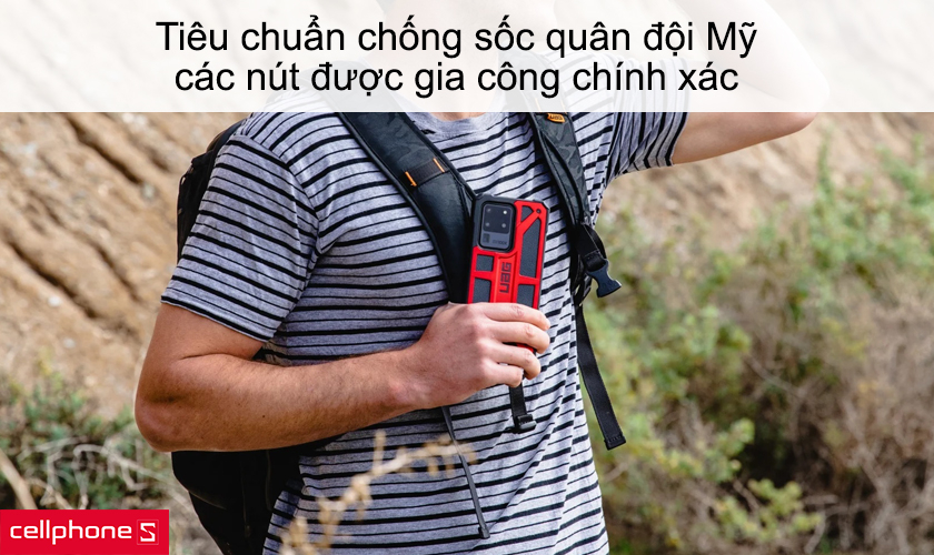 Tiêu chuẩn chống sốc quân đội Mỹ, các nút được gia công chính xác