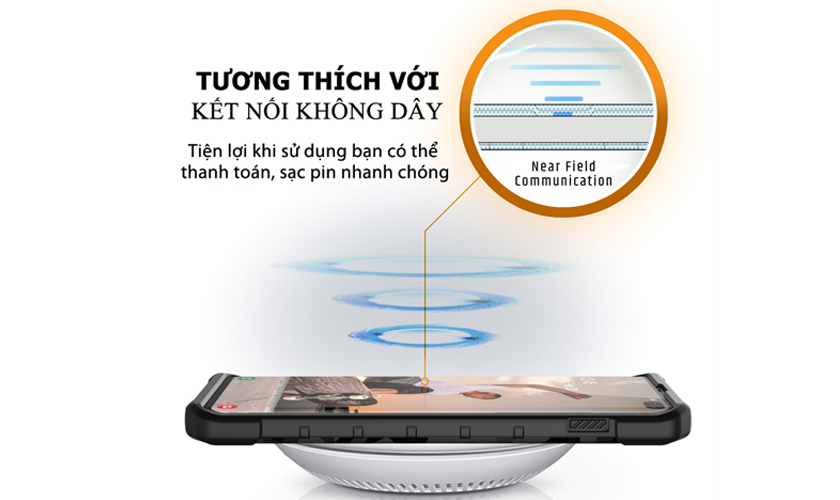 Bảo vệ màn hình, hỗ trợ sạc không dây