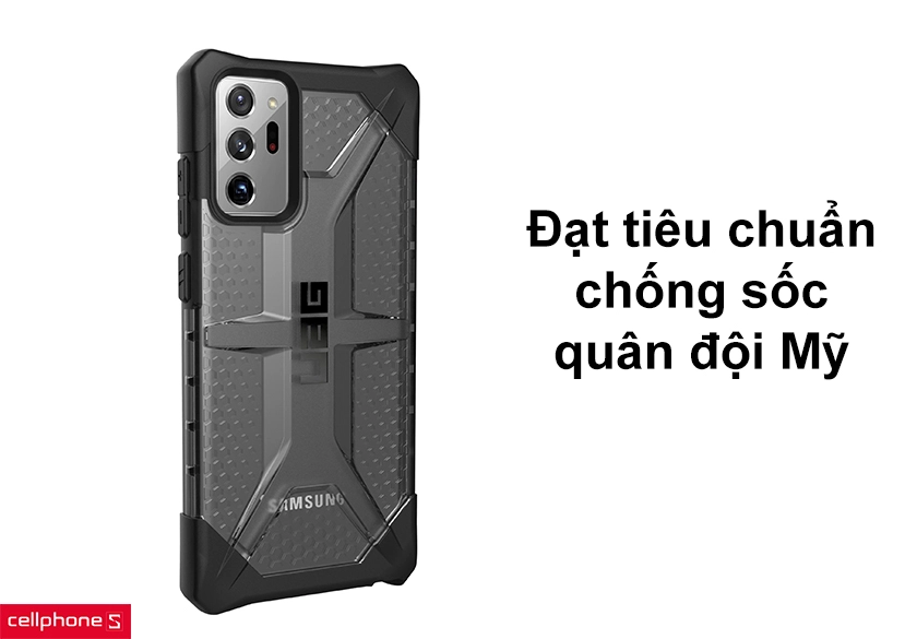 Đạt tiêu chuẩn chống sốc quân đội Mỹ