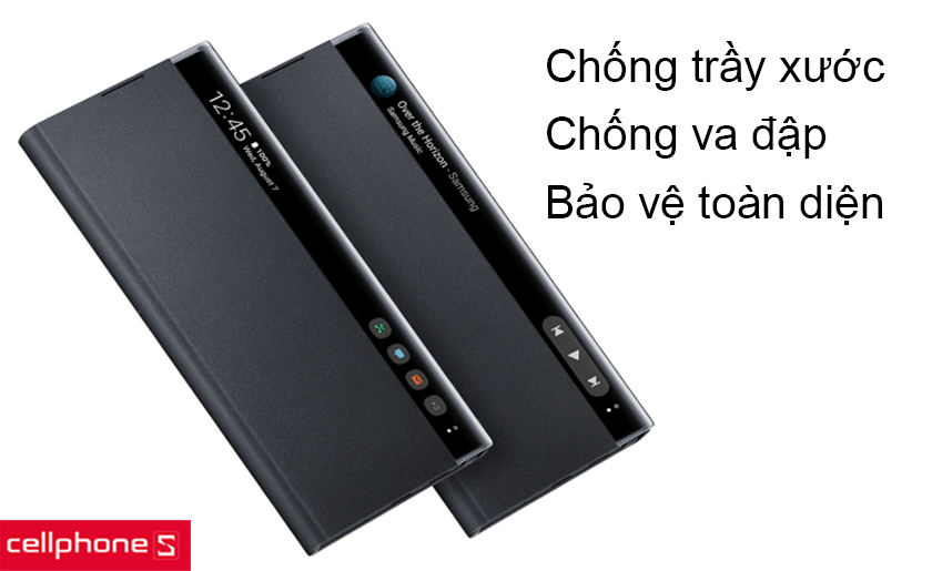 Chống trầy xước, va đập hiệu quả, bảo vệ cả hai mặt điện thoại