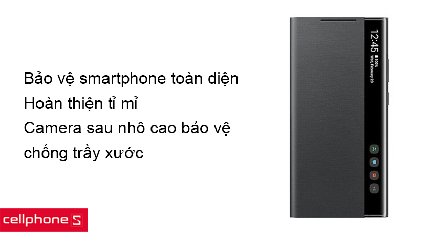 Bảo vệ an toàn cho Samsung Galaxy Note 20 Ultra, các đường cắt chính xác
